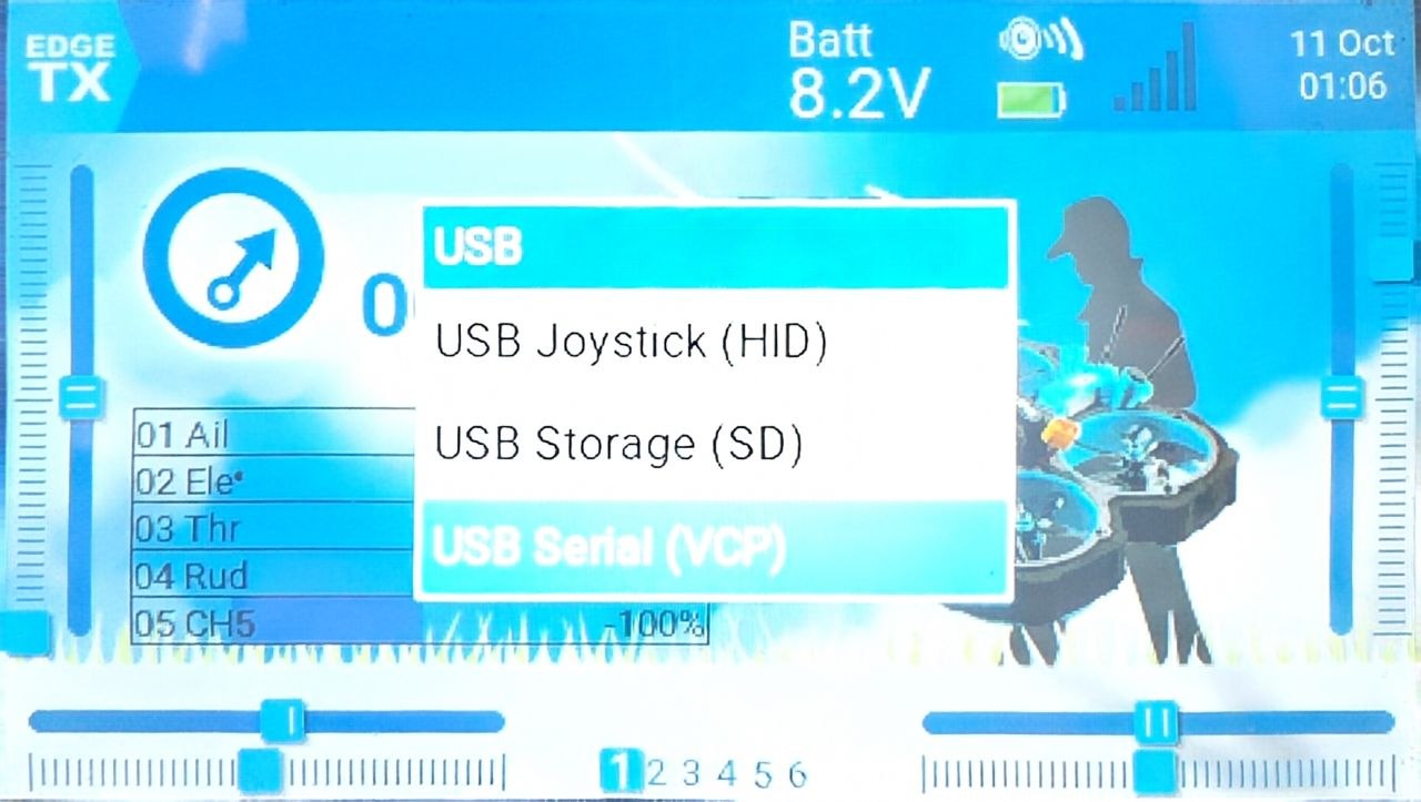 Вибір USB Serial